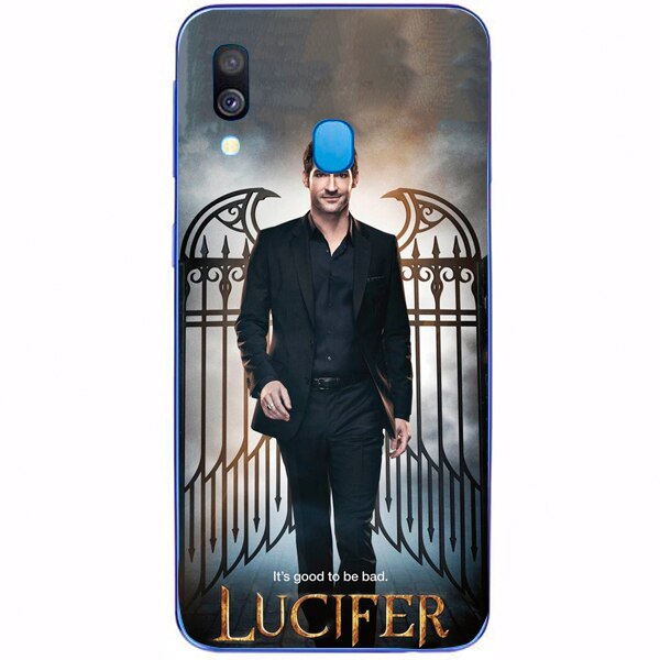 Husa din Silicon, Lucifer Good To Be Bad pentru Samsung Galaxy A40, Multicolor