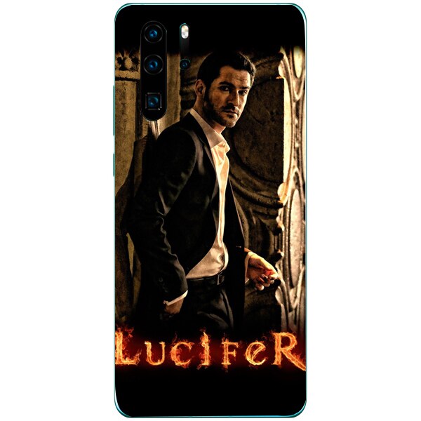 Husa din Silicon, Lucifer Fire pentru Huawei P30 Pro, Multicolor