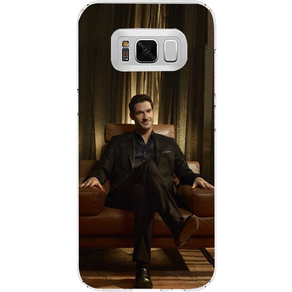 Husa din Silicon, Lucifer Ellis Chair pentru Samsung Galaxy S8, Multicolor