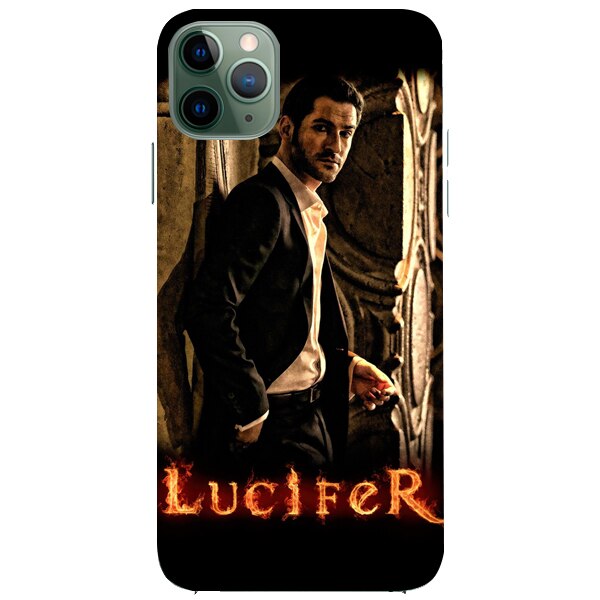 Husa din Silicon, Lucifer Fire pentru iPhone 11 Pro, Multicolor
