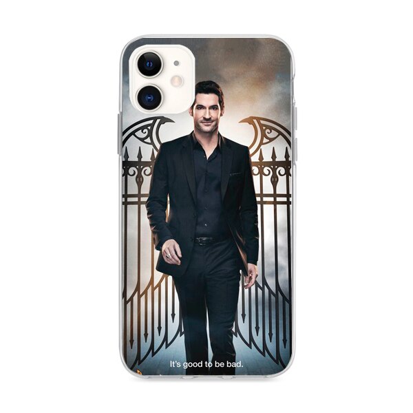 Husa din Silicon, Lucifer Good To Be Bad pentru iPhone 11, Multicolor