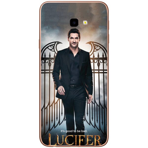 Husa din Silicon, Lucifer Good To Be Bad pentru Samsung Galaxy J4 Plus, Multicolor