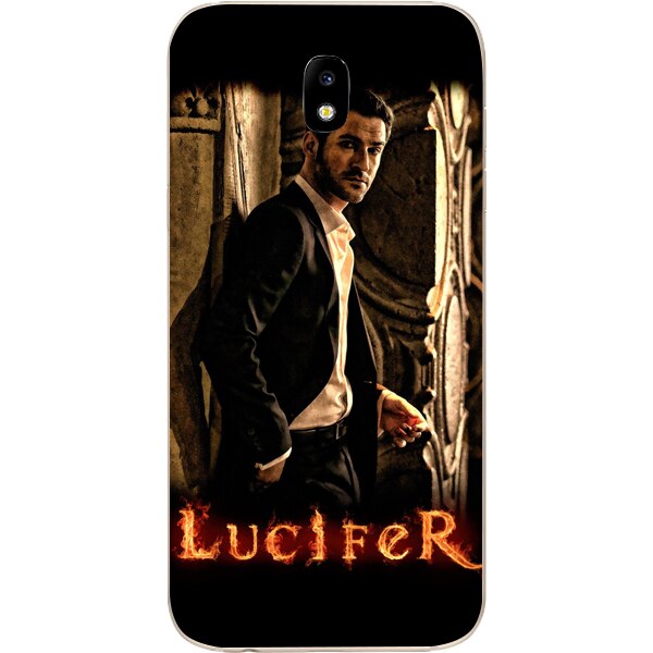 Husa din Silicon, Lucifer Fire pentru Samsung Galaxy J5 (2017), Multicolor