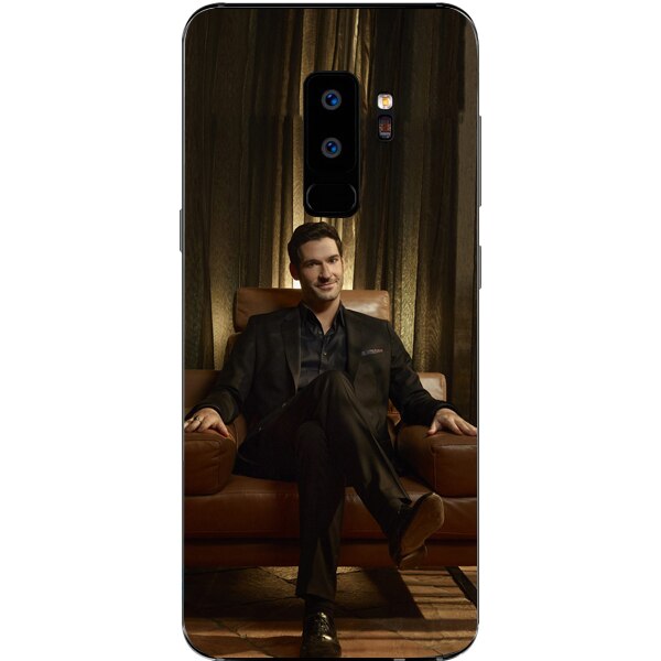 Husa din Silicon, Lucifer Ellis Chair pentru Samsung Galaxy S9 Plus, Multicolor
