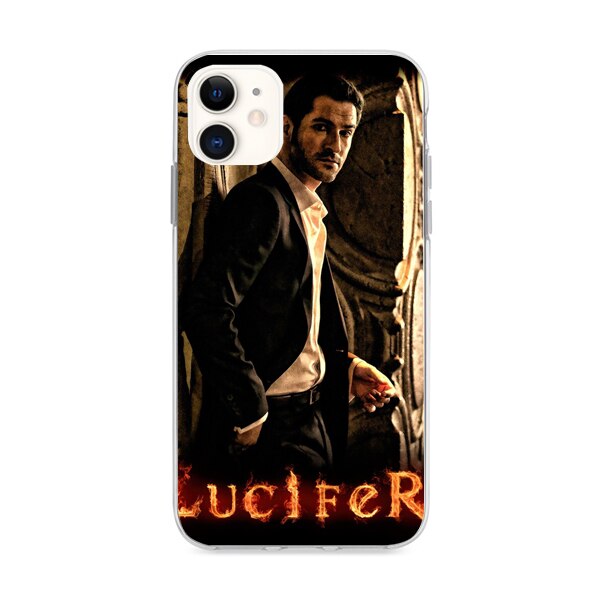 Husa din Silicon, Lucifer Fire pentru iPhone 11, Multicolor