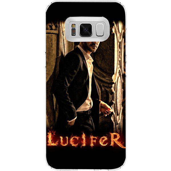 Husa din Silicon, Lucifer Fire pentru Samsung Galaxy S8, Multicolor