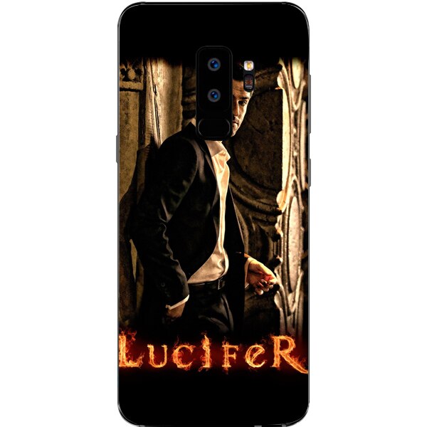 Husa din Silicon, Lucifer Fire pentru Samsung Galaxy S9 Plus, Multicolor