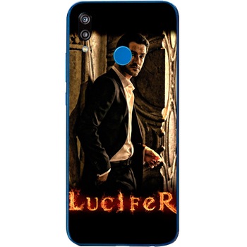 Husa din Silicon, Lucifer Fire pentru Huawei P20 Lite, Multicolor Husa din Silicon, Lucifer Fire pentru Huawei P20 Lite, Multicolor