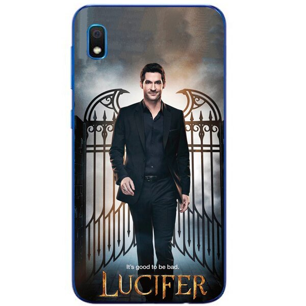 Husa din Silicon, Lucifer Good To Be Bad pentru Samsung Galaxy A10, Multicolor