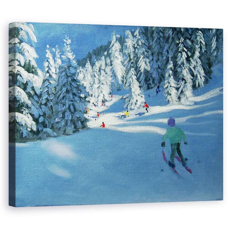 Tablou canvas - Andrew Macara - Zapada proaspata, Morzine, 60 x 75 cm