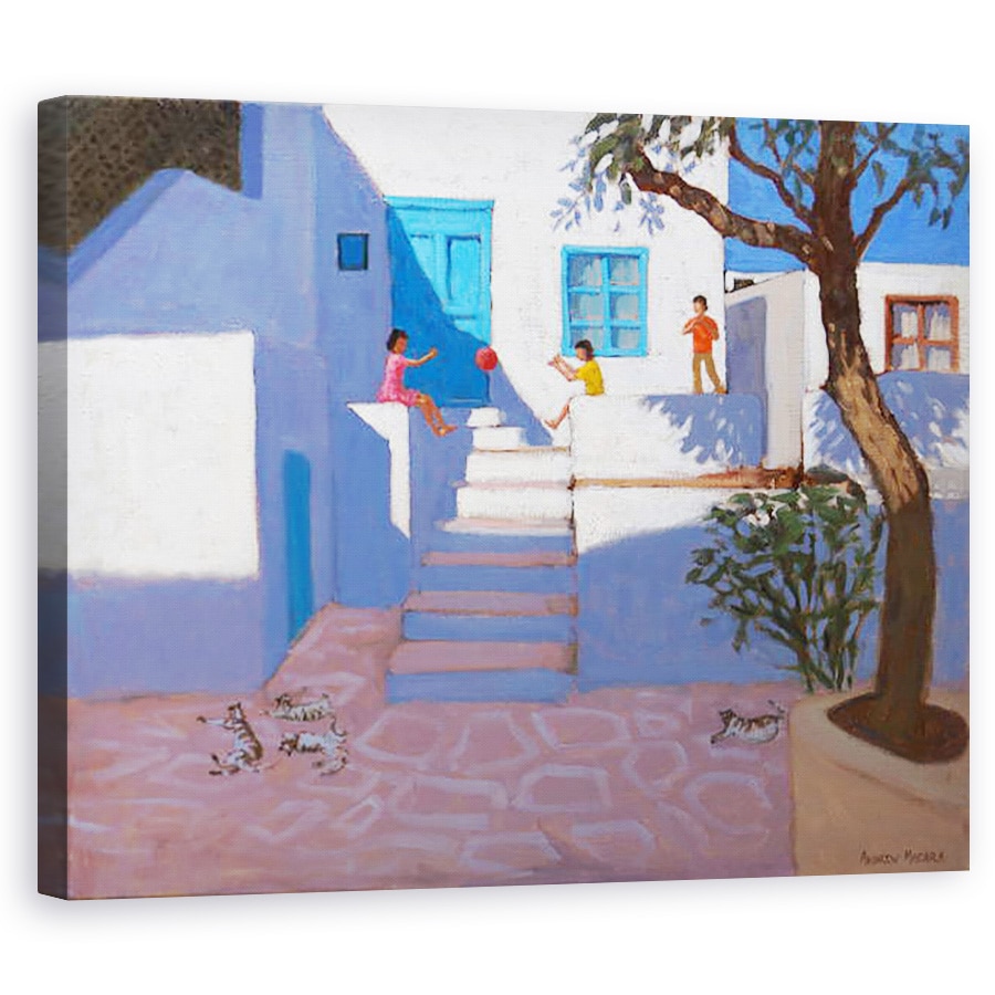 Tablou canvas - Andrew Macara - Copii si pisici, Mykonos,2017, 60 x 75 cm