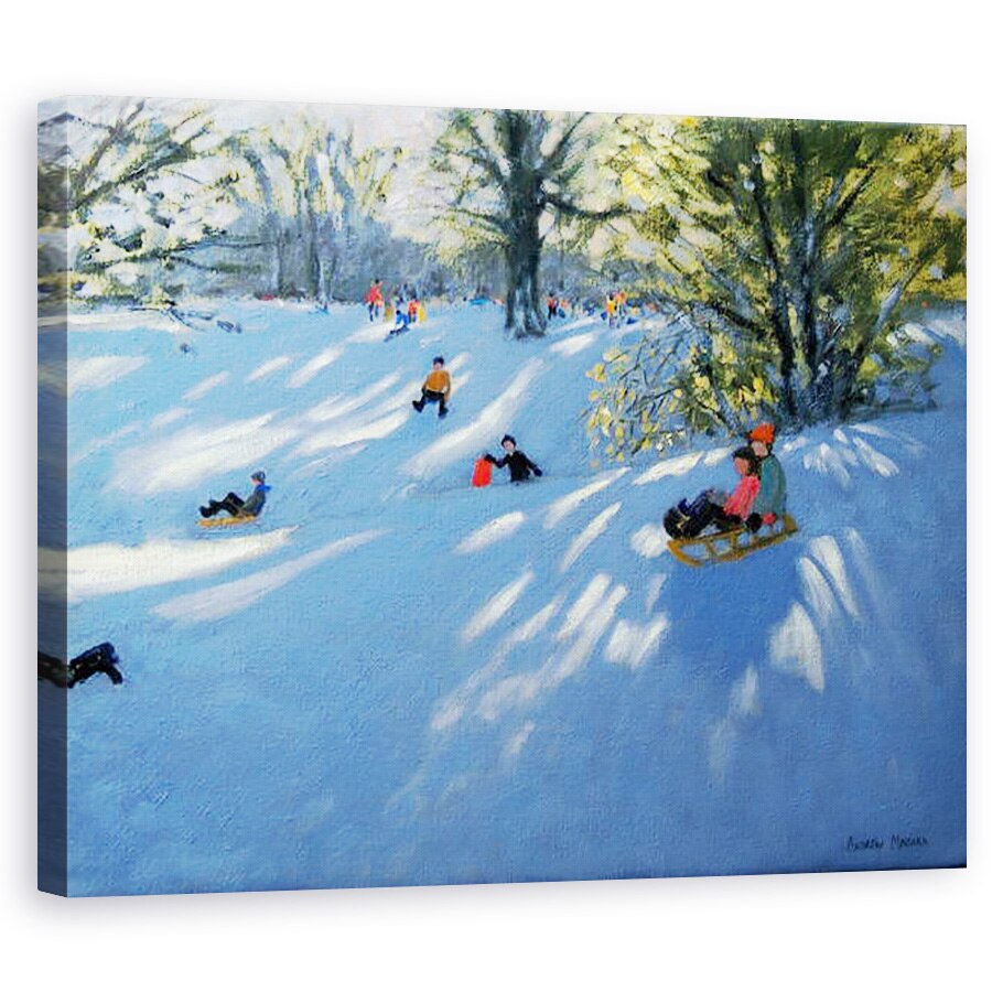 Tablou canvas - Andrew Macara - Ninsoare devreme, Darley Park, 60 x 75 cm