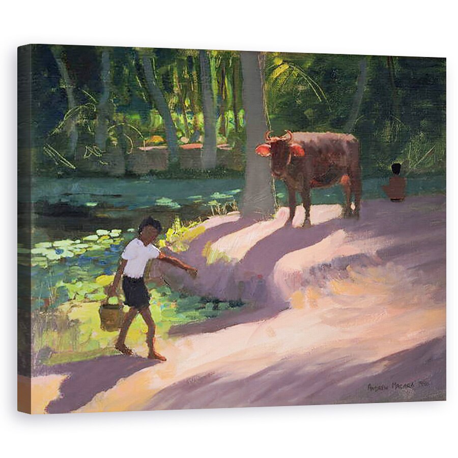 Tablou canvas - Andrew Macara - Kerala Backwaters, India, 60 x 75 cm
