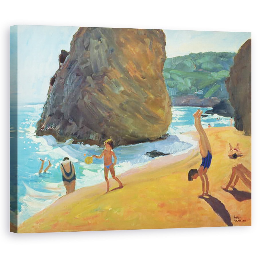 Tablou canvas - Andrew Macara - Dimineata, Platja dos Rosais, Costa Brava, 60 x 75 cm