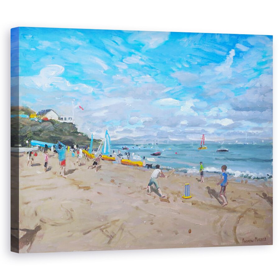 Tablou canvas - Andrew Macara - Cricket de Plaja, Abersoch,2013, 60 x 75 cm