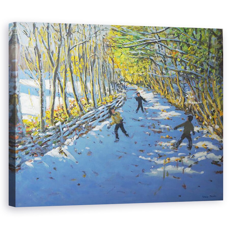 Tablou canvas - Andrew Macara - Arbori galbeni, Alnestree Park, 60 x 75 cm