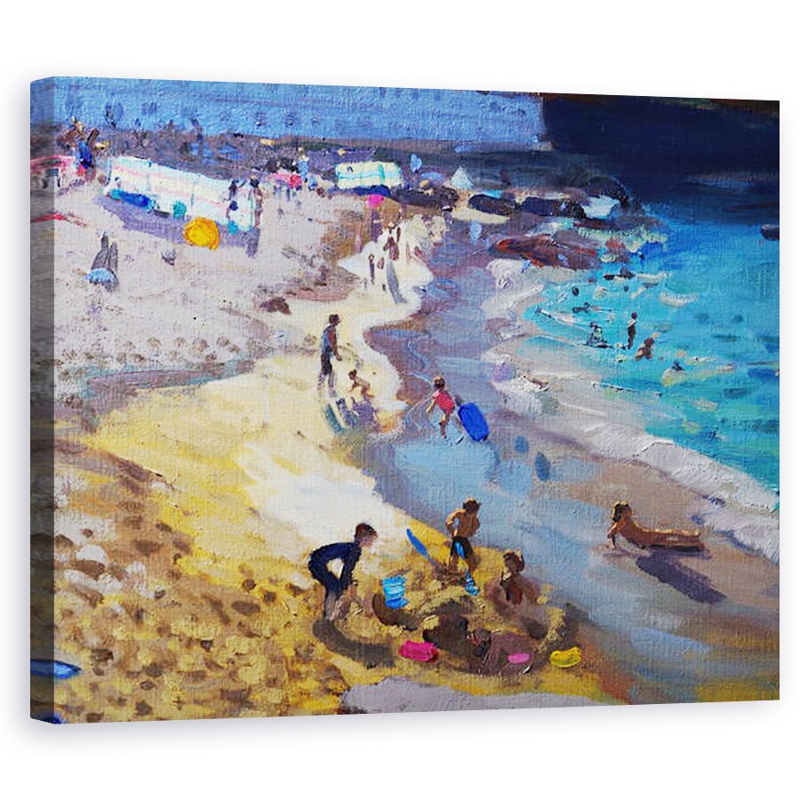 Tablou canvas - Andrew Macara - Detaliu cu vedere la plaja Porthmeor, St. Ives,2015, 60 x 75 cm