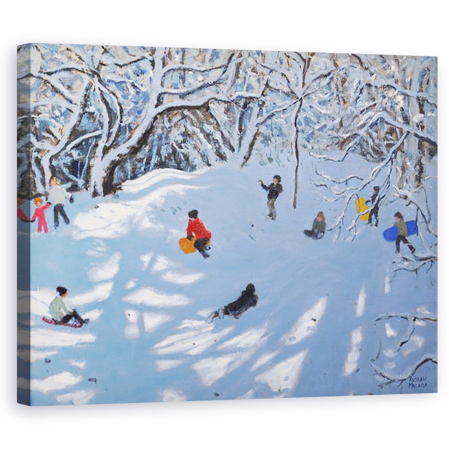 Tablou canvas - Andrew Macara - Craciun, Alnestree Woods, Derby,2017, 60 x 75 cm