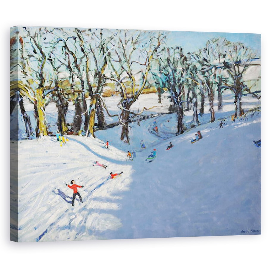Tablou canvas - Andrew Macara - Iarna, Rowsley, Derbyshire, 60 x 75 cm