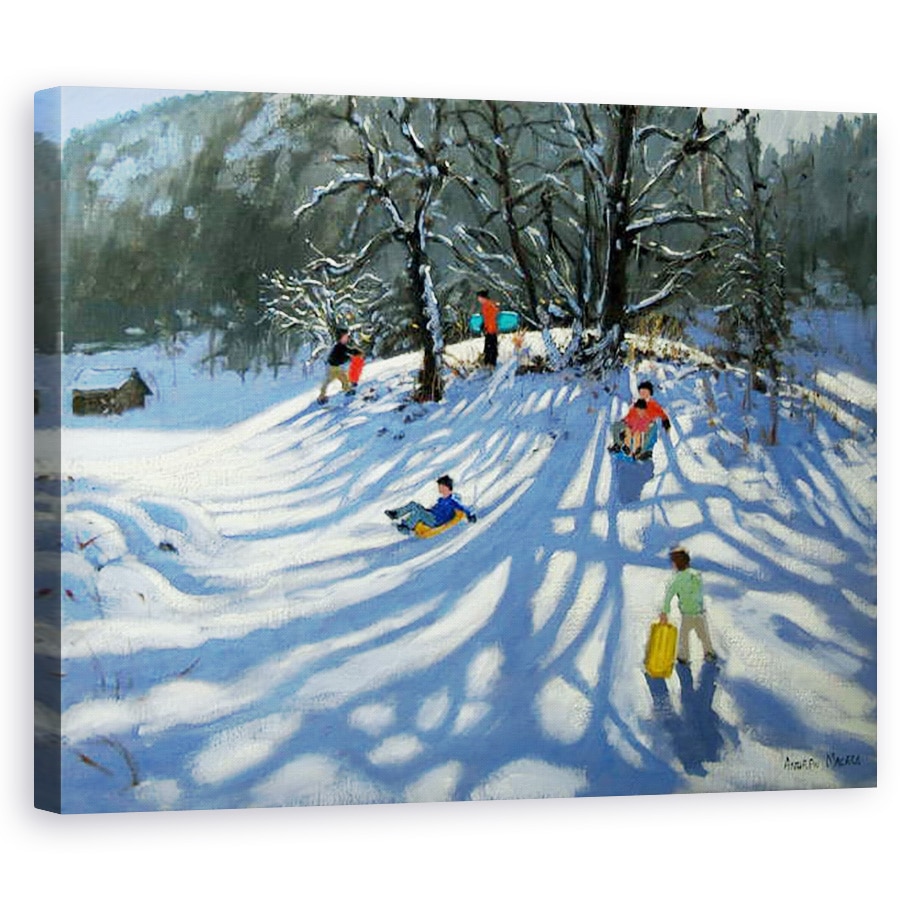 Tablou canvas - Andrew Macara - Distractie in zapada, Morzine, 60 x 75 cm