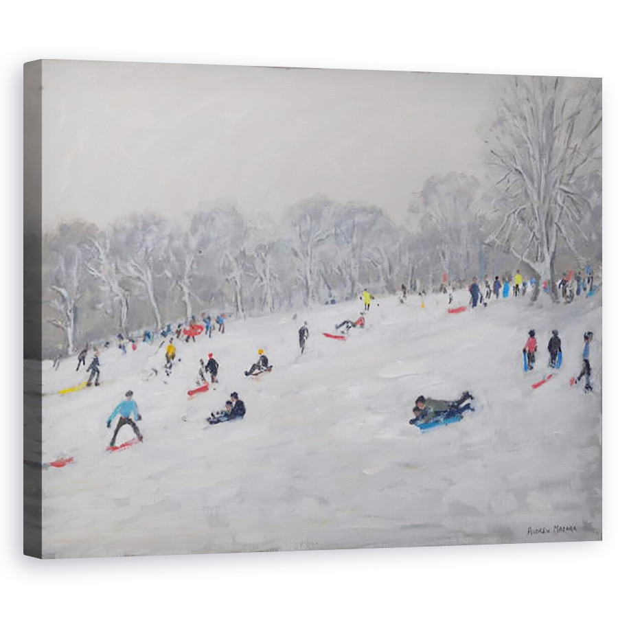 Tablou canvas - Andrew Macara - Iarna, Darley Park, 60 x 75 cm