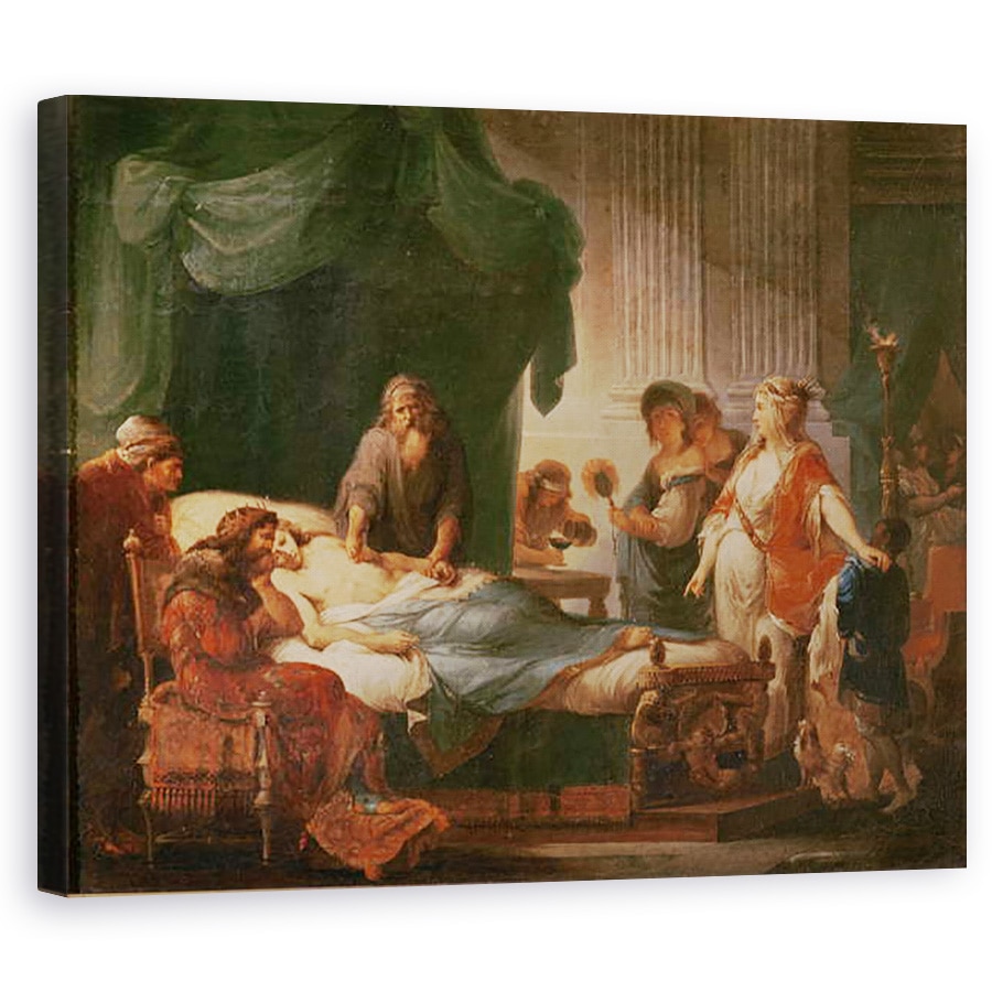 Tablou canvas - Angelica Kauffmann - Antiochus si Stratonice, 60 x 75 cm
