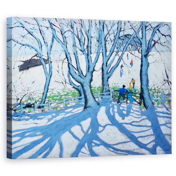 Tablou canvas - Andrew Macara - La sanie, Dam Lane, Ashbourne, Derbyshire,2018, 80 x 100 cm