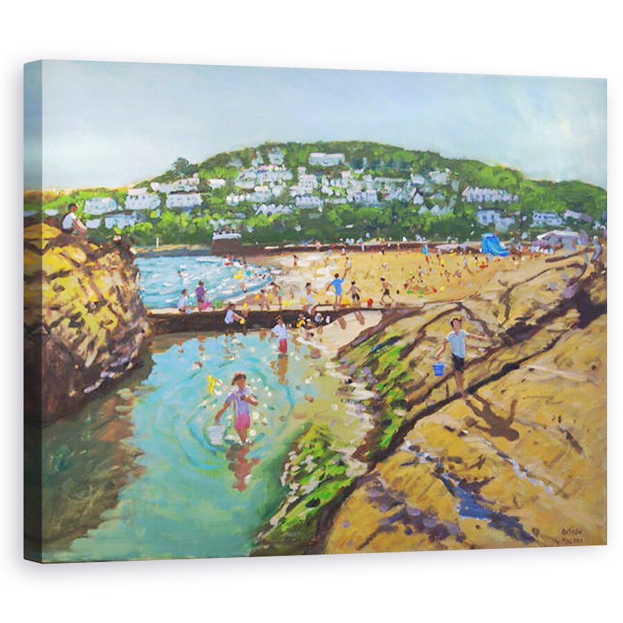 Tablou canvas - Andrew Macara - Piscina mare, Looe,2013, 60 x 75 cm