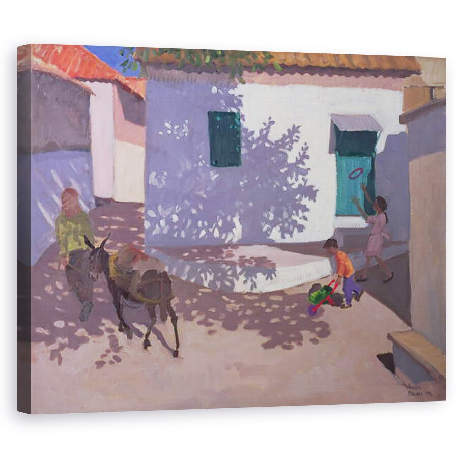 Tablou canvas - Andrew Macara - Usa verde si umbre, Lesbos, 60 x 75 cm