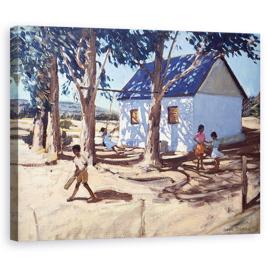 Tablou canvas - Andrew Macara - Casa mica alba, Karoo, 60 x 75 cm