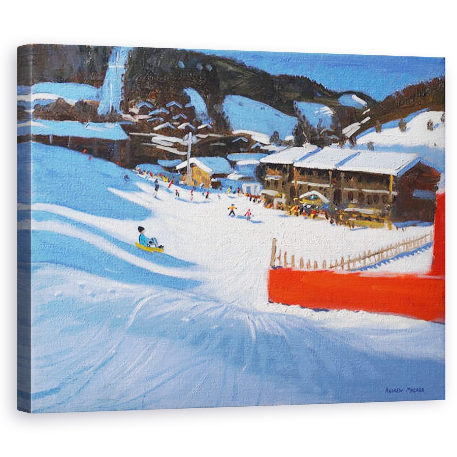 Tablou canvas - Andrew Macara - Ski, La Clusaz, Franta, 60 x 75 cm
