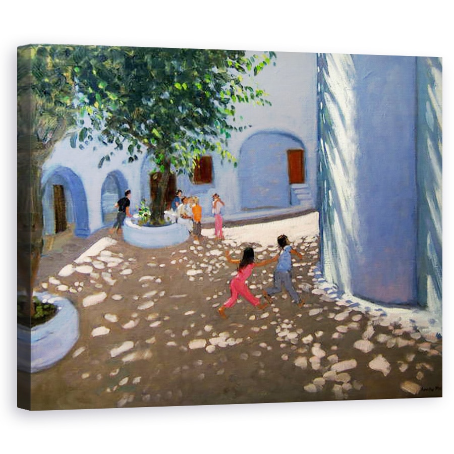 Tablou canvas - Andrew Macara - Manastirea Mykonos, 60 x 75 cm