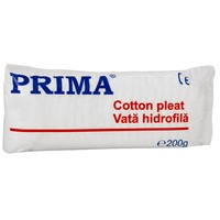 Vata Hidrofila bumbac 200 gr, 1 punga