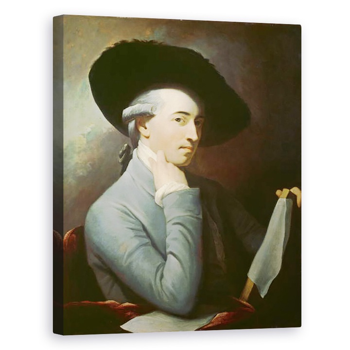 Benjamin West - Benjamin West, Vászonkép, 80 x 100 cm