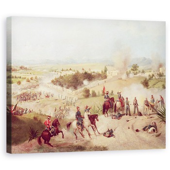 Tablou canvas - C. Escalante - Batalia de la Molino del Rey, 60 x 75 cm Tablou canvas - C. Escalante - Batalia de la Molino del Rey, 60 x 75 cm