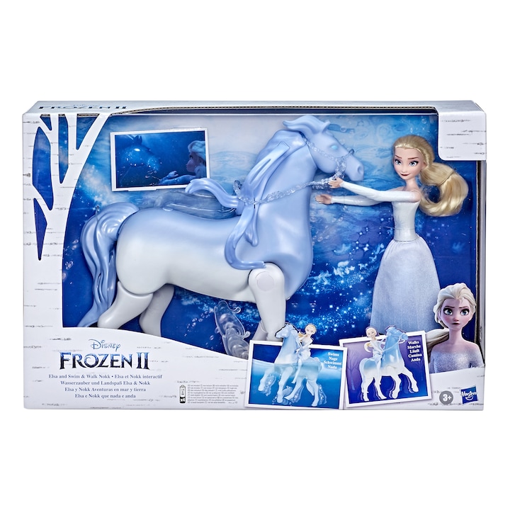 Комплект за игра Disney Frozen II - Elsa & Nokk