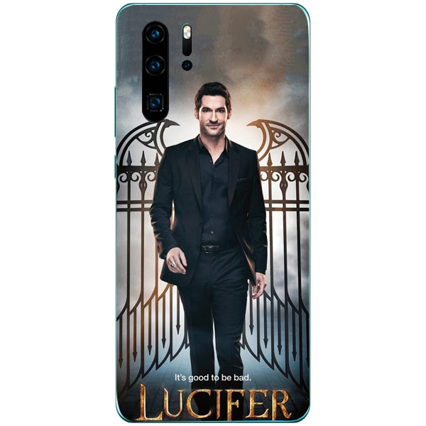 Husa din Silicon, Lucifer Good To Be Bad pentru Huawei P30 Pro, Multicolor