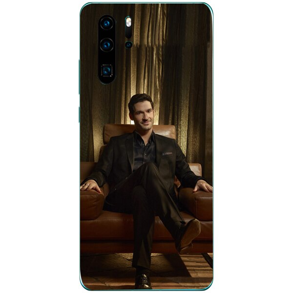 Husa din Silicon, Lucifer Ellis Chair pentru Huawei P30 Pro, Multicolor