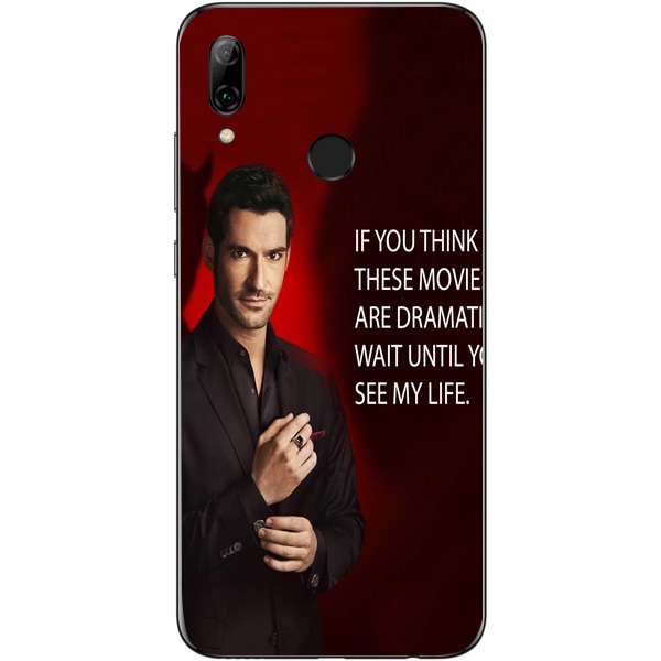 Husa din Silicon, Lucifer Dramatic pentru Huawei P Smart (2019), Multicolor