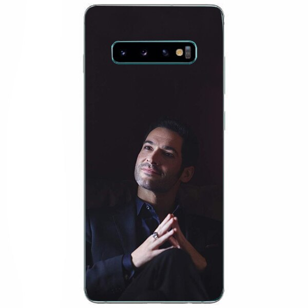 Husa din Silicon, Lucifer Do you pray pentru Samsung Galaxy S10 Plus, Multicolor