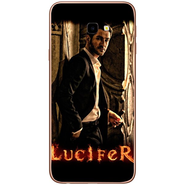 Husa din Silicon, Lucifer Fire pentru Samsung Galaxy J4 Plus, Multicolor