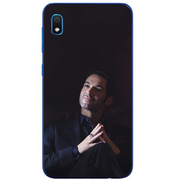 Husa din Silicon, Lucifer Do you pray pentru Samsung Galaxy A10, Multicolor