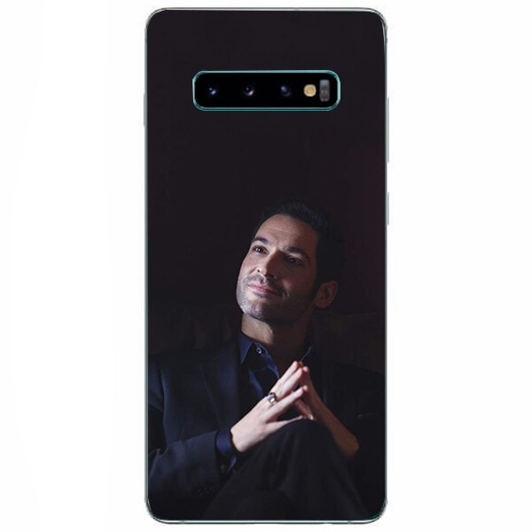 Husa din Silicon, Lucifer Do you pray pentru Samsung Galaxy S10, Multicolor