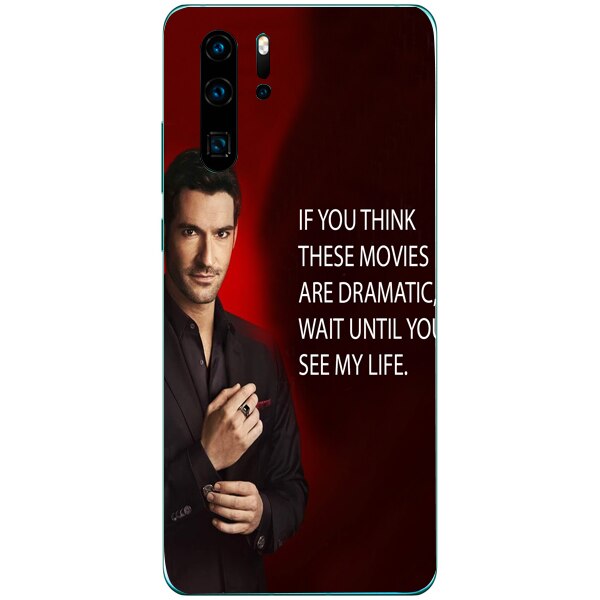 Husa din Silicon, Lucifer Dramatic pentru Huawei P30 Pro, Multicolor