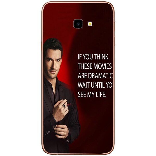 Husa din Silicon, Lucifer Dramatic pentru Samsung Galaxy J4 Plus, Multicolor