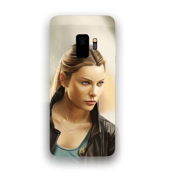 Husa din Silicon, Lucifer Chloe Decker pentru Samsung Galaxy S9, Multicolor