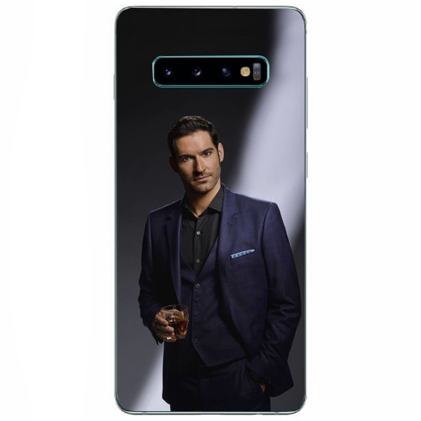 Husa din Silicon, Lucifer Cheers pentru Samsung Galaxy S10 Plus, Multicolor