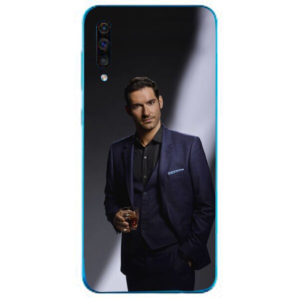 Husa din Silicon, Lucifer Cheers pentru Samsung Galaxy A51, Multicolor
