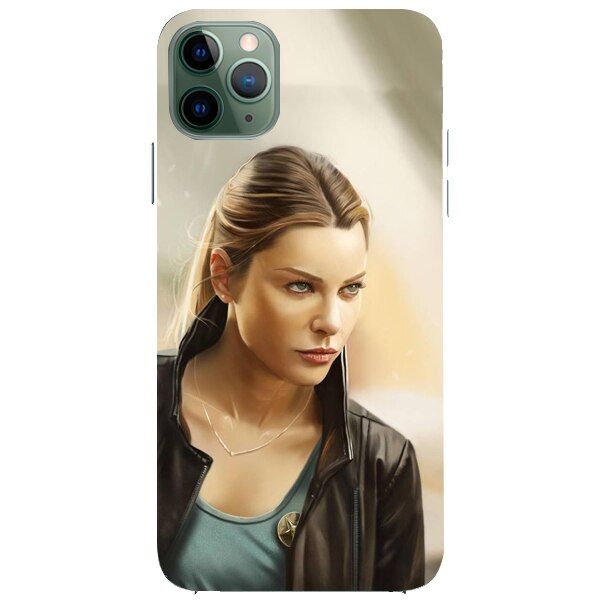 Husa din Silicon, Lucifer Chloe Decker pentru iPhone 11 Pro, Multicolor