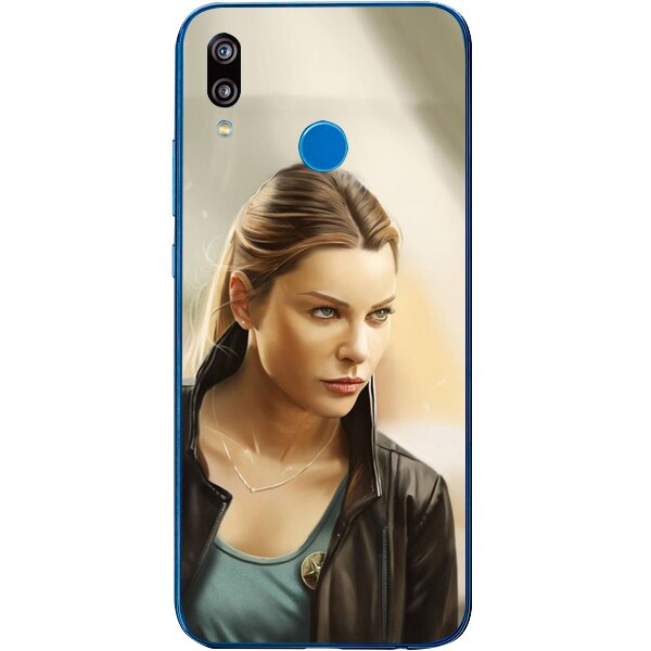 Husa din Silicon, Lucifer Chloe Decker pentru Huawei P Smart Z, Multicolor